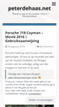 Mobile Screenshot of peterdehaas.net